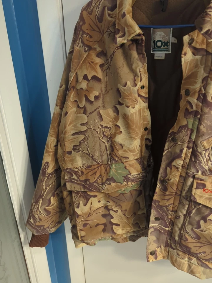 Men's 10x Xl Camo Hunting Jacket - Image 3 of 4