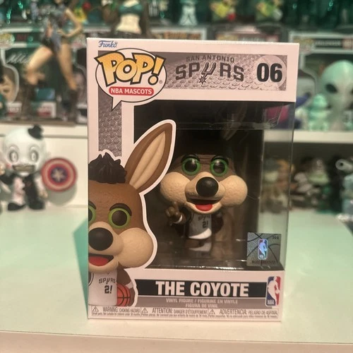 Funko Pop NBA Mascots San Antonio Spurs "The Coyote" 06 Vinyl Figure