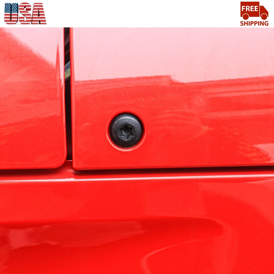 8PCS Steel M8*38 Torx Trunk Screws Bolts Replacement For Jeep Wrangler JL JK 07+ Foto 4 de 4