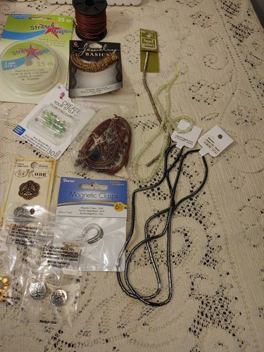 Braiding Discs & Square (Kumihimo) With Beads Craft & More! Entire Lot - Picture 8 of 13