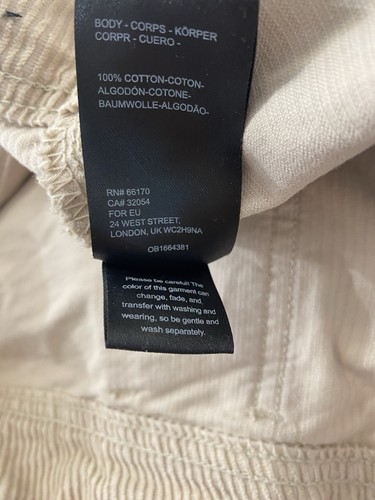 BDG Urban Outfitters Tan Camel Zoey Corduroy Cargo Pockets Shorts Women’s Sz 4 - Picture 10 of 11