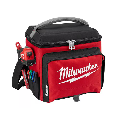 21 Qt. Soft Sided Jobsite Lunch Cooler with PACKOUT Black 20 Oz. Tumbler - Picture 7 of 11