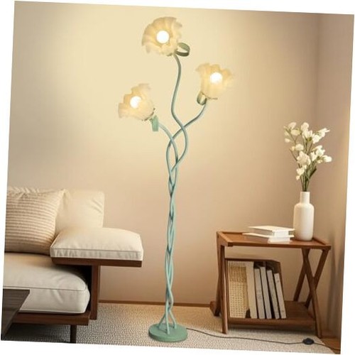 Flower Floor Lamp for Living Room, 3 Color Modes LED Modern Standing Lamps - Picture 1 of 7