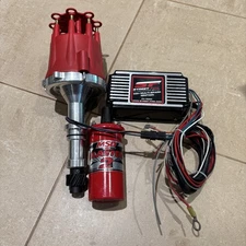 MSD 8548 Pro-Billet Distributor, CDI Box 5520 and MSD Blaster Coil 8202