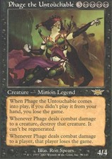 Phage the Untouchable - Medium Play MTG Legions