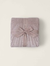 Barefoot Dreams CozyChic 30x40 Covered in Prayer Inspiration Stroller Blanket