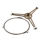 2 Pcs Microwave Turntable Bracket Support Roller Ring Oven Accessory