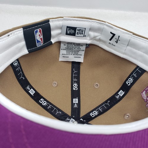 New Era Brooklyn Nets NBA 59FIFTY Fitted Hat Cap Size 7 1/4 - Picture 6 of 6