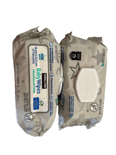 Kirkland 200 Baby Feuchttücher wiederverschließbar nicht spülbar Best by 08/2026 Hypoallergen - Bild 4 von 4