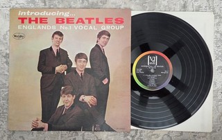 Beatles RARE VINTAGE 1964 MONO VJ 'INTRODUCING THE BEATLES' BLANK BACK ISSUE LP!
