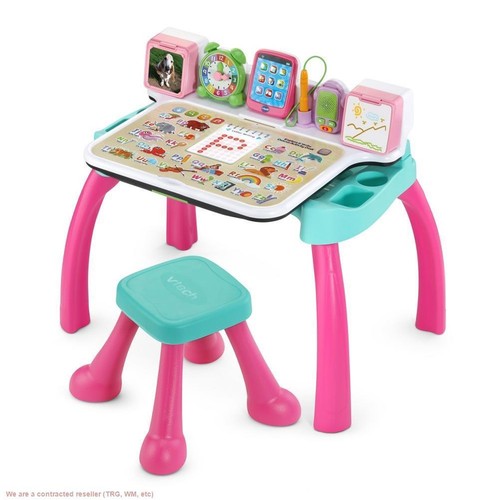 VTech Explore & Write Deluxe Activity Desk - Pink - Picture 4 of 8