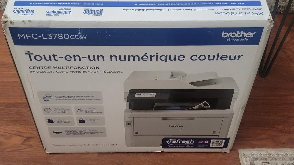 Brother - MFC-L3780CDW Wireless Digital Color All-in-One Printer - Image 2 of 4