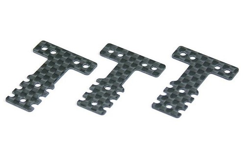 Kyosho Mini-Z MR03, CARBON REAR SUSPENSION PLATE SET, MM/LM TYPE, MZW403 - Bild 2 von 3
