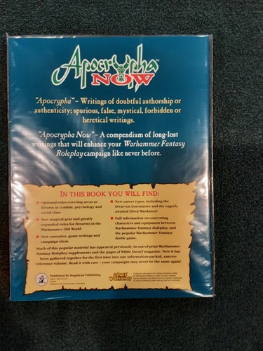 Games Workshop: Warhammer Fantasy Apocrypha Now Sourcebook NM: Hogshead - Picture 2 of 2