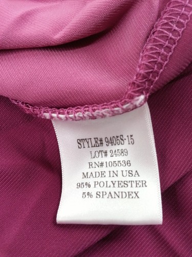 Conjunto Top y Pantalones Marca Slinky 2 Piezas Talla XS Hecho en EE. UU. Rosa - Imagen 5 de 22