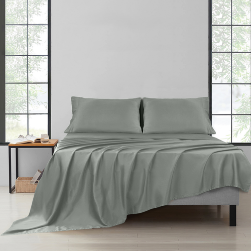100% Cotton 4 Piece Bed Sheets Set Queen King Size With Pillowcases -Deep Pocket - Picture 50 of 72