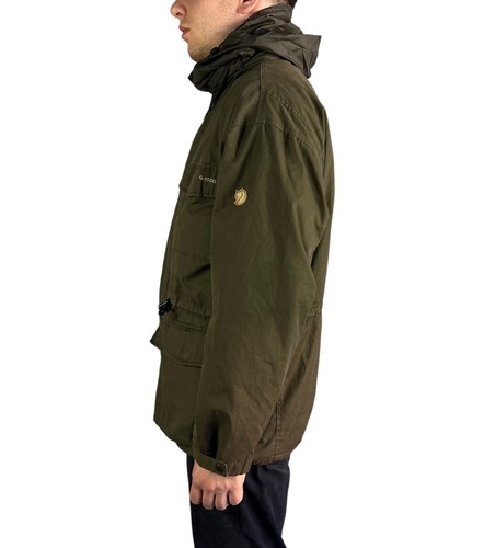 Vintage Fjallraven Hunter Hydratic Jacket Men's G-1000 Coat Green Size M - Picture 4 of 21