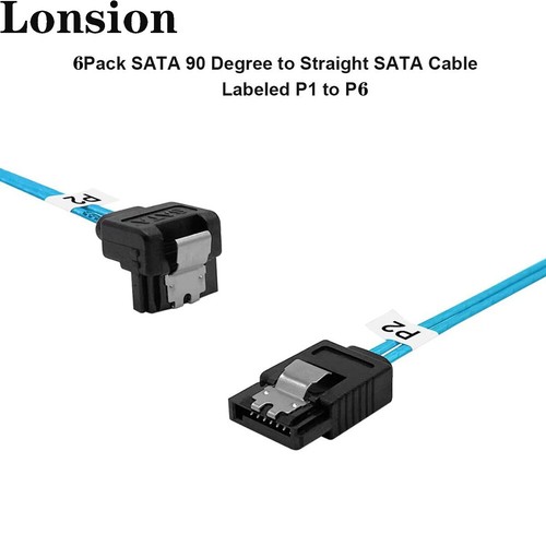 6x sata 7p to 6x sata 7p female SSD high-speed cable - 第 12/13 張圖片