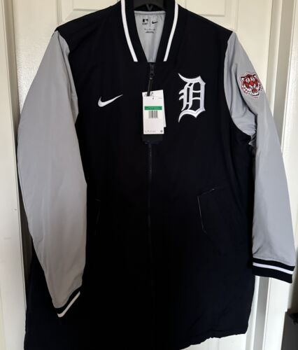 Nike Mens XL Detroit Tigers Authentic Collection Player Issued Dugout Jacket NEW - Picture 4 of 15