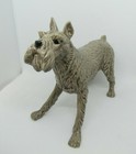 The Charm of Creamware Heredities England Irish Terrier Dog Figurine Vintage
