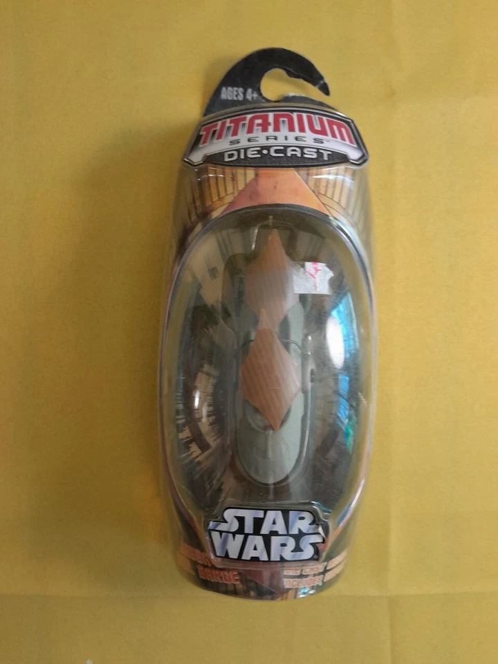 Lot Of 3 Titanium Star Wars Die Cast - Jabba Barge - Dewback - Arc-170 - T18-2 - Image 2 of 4