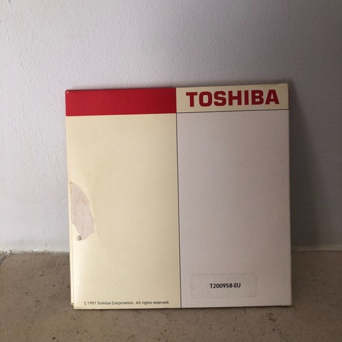 Vintage CD-ROM Software TOSHIBA Tools & Utilities 1997 Rare Satellite 2520 serie - 第 3/6 張圖片