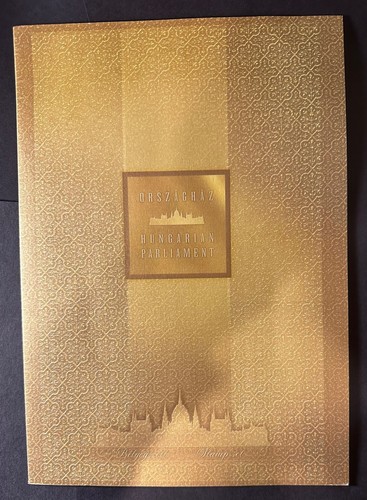 HUNGARY 2012 -2016 PARLIEMENT SPECIAL FOLDER 5 BLOCKS S16145-1 - Picture 2 of 2