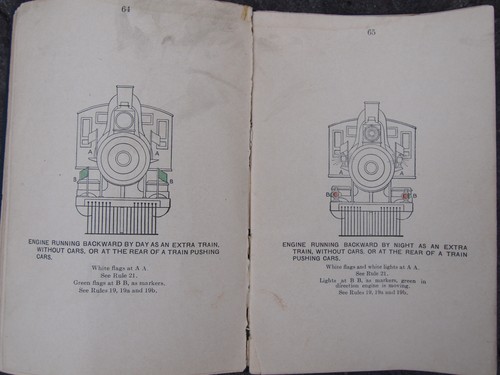 ANTIQUE 1910 Book PENNSYLVANIA RAILROAD Rules For The Government Transportation - Picture 4 of 9