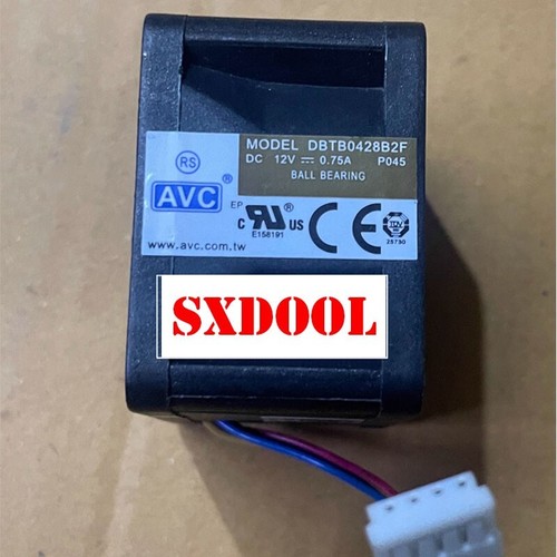 AVC 4028 12V 0.75A DBTB0428B2F P045 40mm 4cm 40mm X 28mm High Air Volume Server - Picture 2 of 2