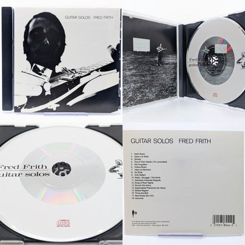 Fred Frith: Guitar Solos (Full Silver First Press) - *NM/NM* *BUY 5 = FREE SHIP* - Picture 1 of 7