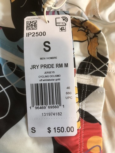 Adidas X Rich Minisi Cycling Short Sleeve Jersey Off White/Gold Size S (IP2500) - Picture 5 of 12