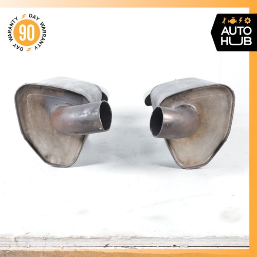 03-06 Mercedes W220 S55 CL65 AMG Silenciador de escape cuatro puntas izquierda y derecha OEM - Imagen 16 de 17