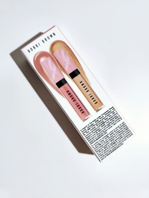 Bobbi Brown Proud to be Pink Crushed oil infused gloss duo New LE