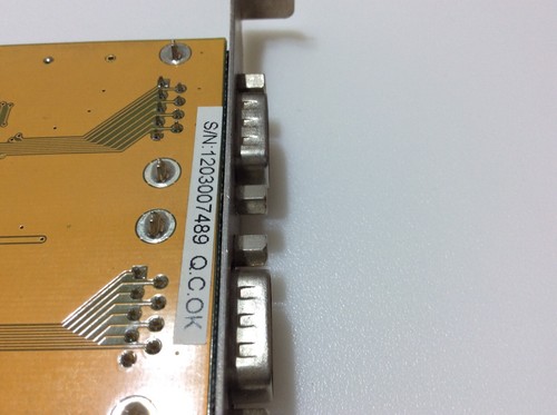 Rohs Serial PCI Board 2 Port RS 232 .DB9 Male. SER4037A Support Windows - Bild 6 von 6