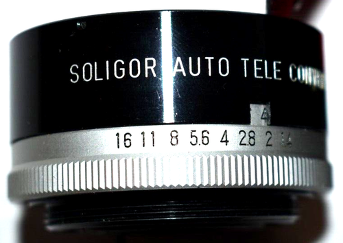 Soligor Tele Converter 2X for Pentax w/ Manual = Good+++ Pre-Owned - Picture 3 of 7