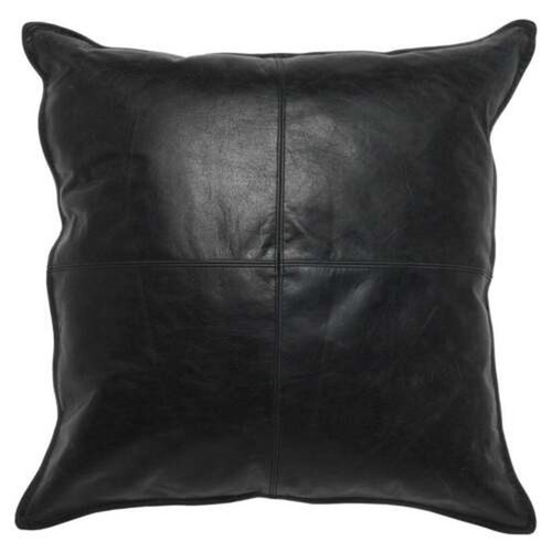 Leather Pillow Throw Cushion Cover Covers Decorative Set Lambskin Genuine Case - Picture 11 of 19