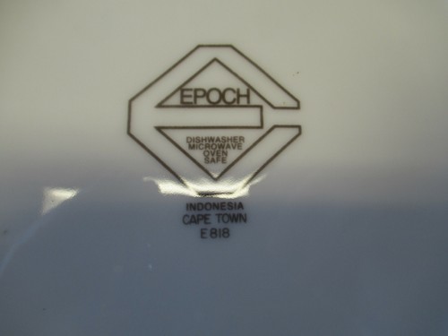 Epoch CAPE TOWN E818 Dinner Plate 10 3/4" 1 ea 3 available - Picture 3 of 3
