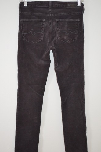 AG Adriano Goldschmied Grayish Taupe Corduroy "The Prima" Jeans Size 25R - Picture 9 of 12
