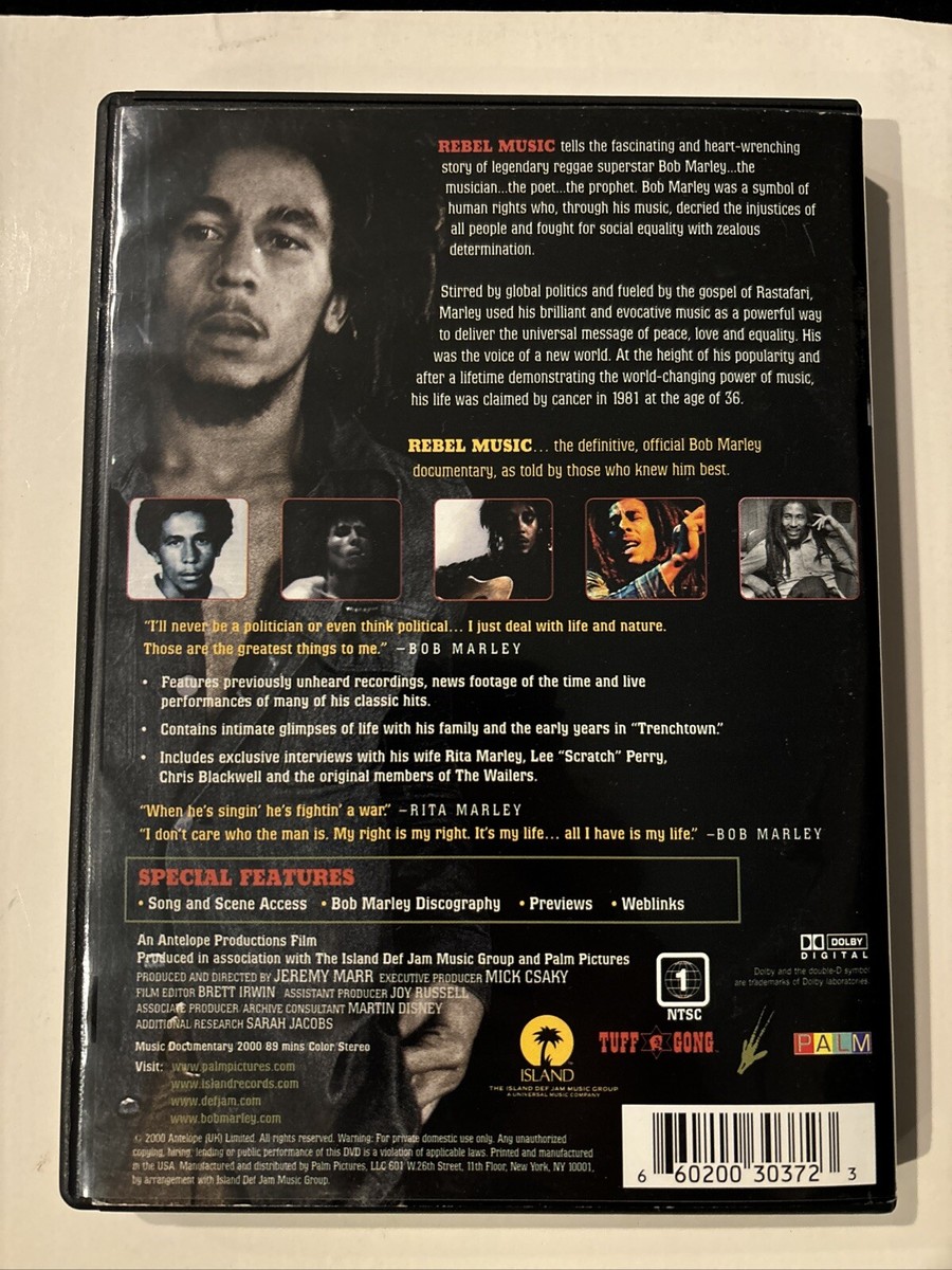 その他 Rebel Music: Bob Marley Story [DVD] Rebel Music: The Bob Marley Story (DVD, Biography *RARE oop