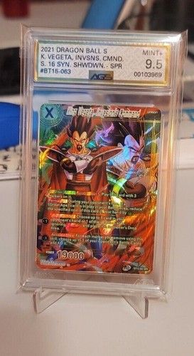 King Vegeta, Invasion's Command SPR Saiyan Showdown AGS 9.5 MINT+ - Picture 1 of 3