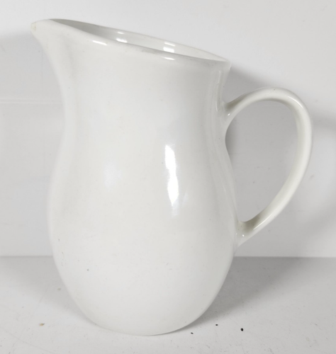 CENTURA White Creamer by CORNING Milk Syrup Pitcher 4.5 Inches Tall Corning Ware