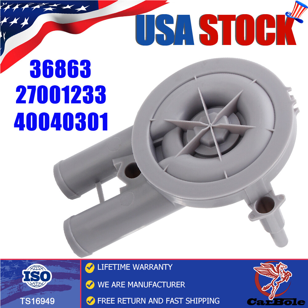 201566P 36863 Washer Dryer Drain Pump Assembly For 27001233 40040301 27001036