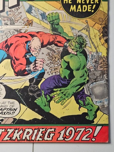 Incredible Hulk #155 (FN+) 1972 Marvel Comics "¡Destino: Pesadilla!" - Imagen 6 de 7