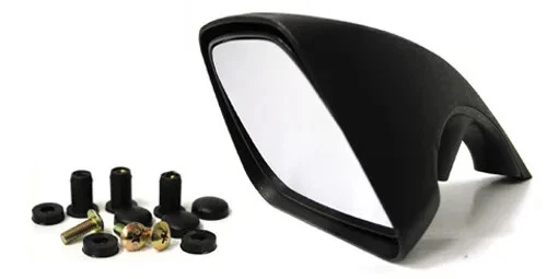 Espejo retrovisor SP1 negro acampanado para Arctic Cat F7 Firecat 700 03-04 Foto 2 de 4