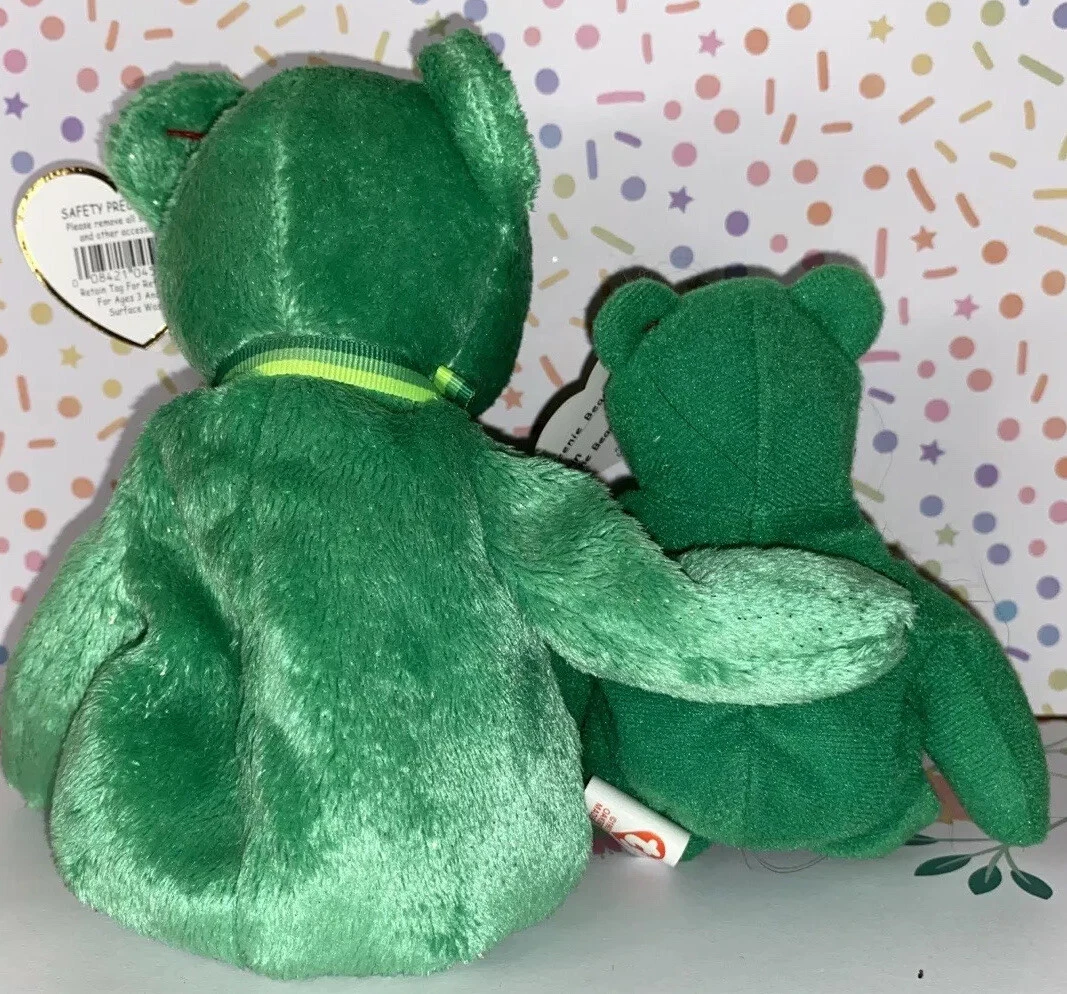 Dublin Erin Irish Shamrock Ty Beanie Baby 2002 3 St. Patrick s