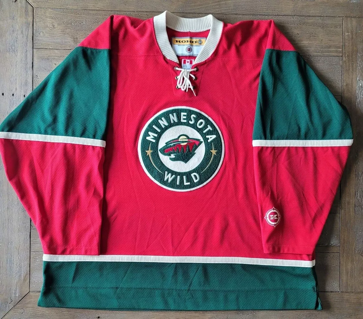 Vintage Koho Minnesota Wild Official NHL Alternate Jersey XXL