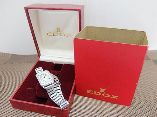 Edox 1970s Cal. ETA2512 Hand-wound Stainless Steel White Dial 40mm Unisex watch - Picture 5 of 6