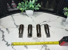 4 QTY! BULK- 1” Taper Pipe Tap Thread Cleaning Carbon Steel MDX 1-11-1/2 NPT