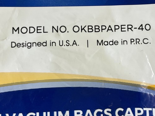 VEVA Premium Vacuum Bags Style BB 10 Pack Super Vac 100% Filtration New - Picture 5 of 5