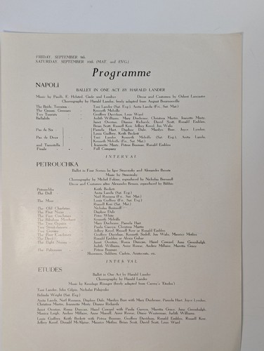 London's Festival Ballet Program 1955 Natalie Krassovska Royal Festival Hall - Foto 7 di 8